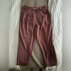 Topshop Petite Dusty Rose Trousers